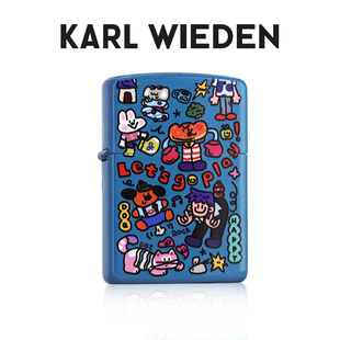 KW卡尔威登打火机高颜值女生送男友生日礼物男生可爱煤油防风男士