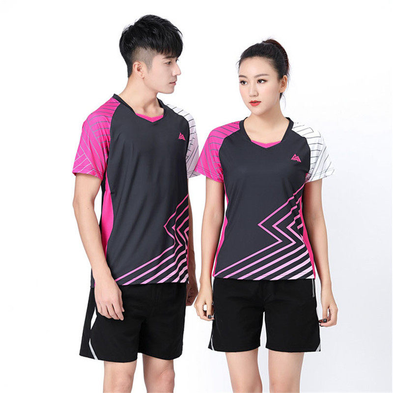 羽毛球服男女夏季吸汗快干印字