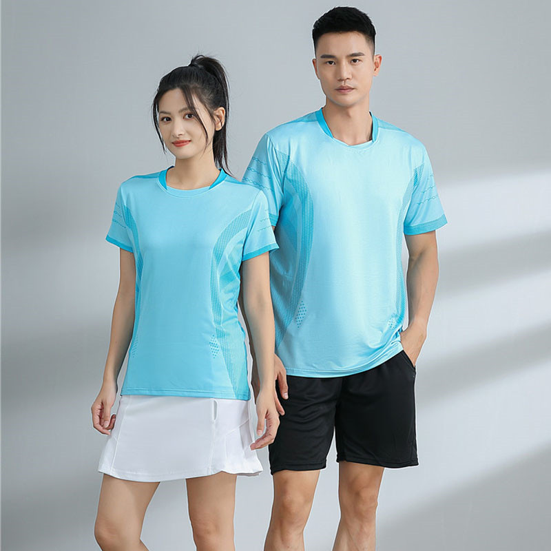 羽毛球服男女夏季速干透气排球衣