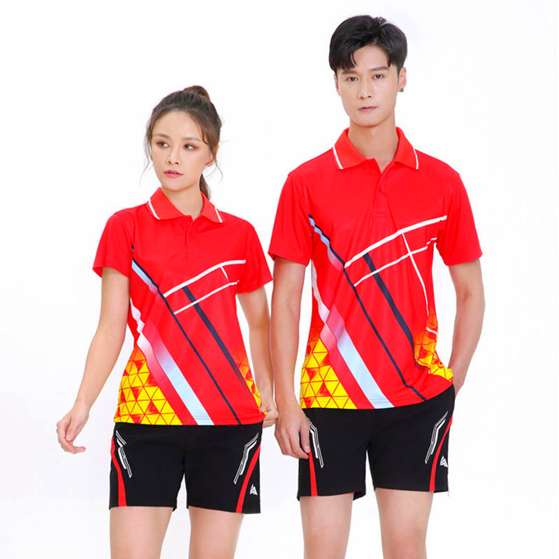 羽毛球服男女夏比赛定制运动