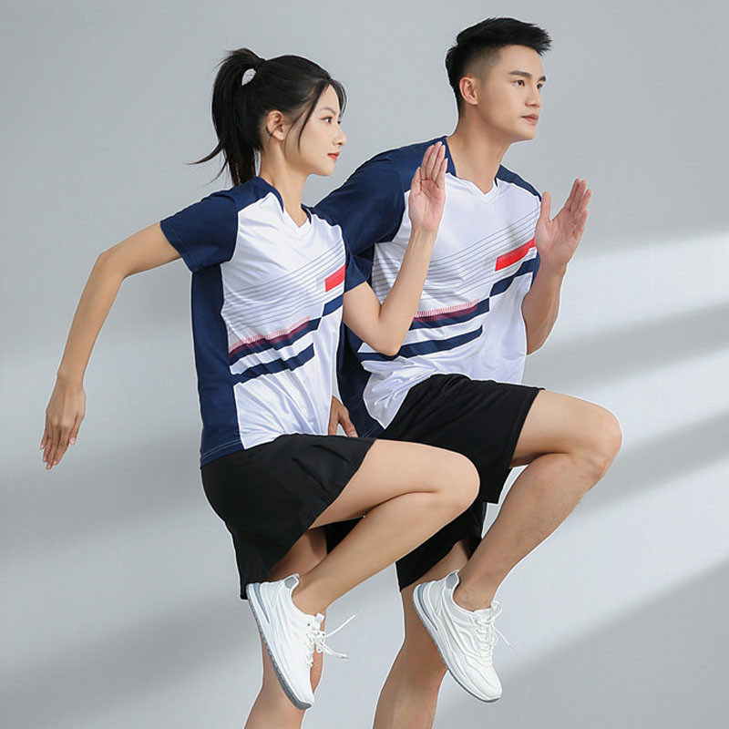 羽毛球服装健身男女夏排球衣裤