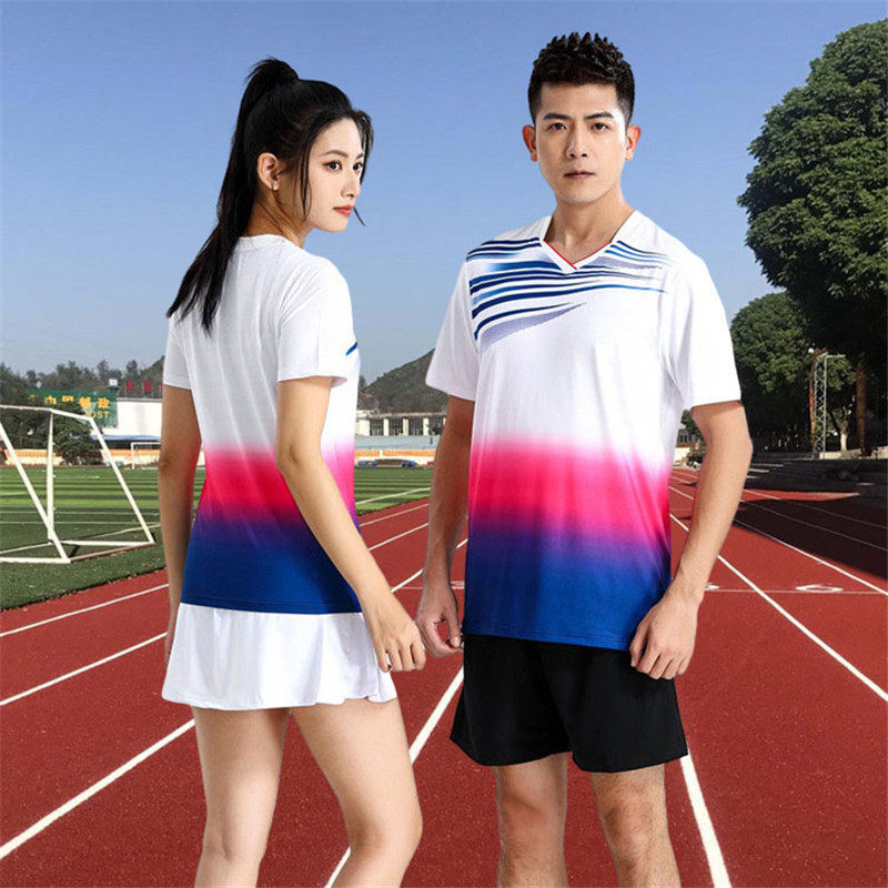 羽毛球服速干吸汗男女运动套装