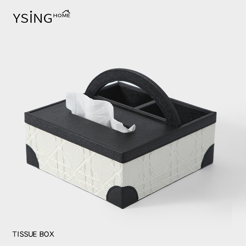 客厅多功能纸巾盒放遥控器收纳