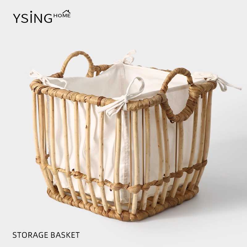 编织脏衣篓家用高颜值轻奢大容量洗衣篮子脏衣篮脏衣服衣物收纳桶