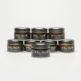 皮革护理保养补色上色鞋 日本哥伦布斯Boot 皮鞋 油 乳 Black黑匠鞋