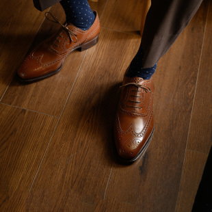 男鞋 Oxford牛津休闲西装 Roiluxe现货 Bemer手工皮鞋 意大利Stefano