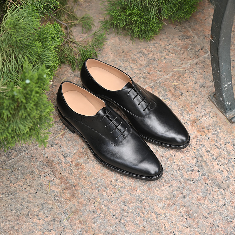 雅生AXEN固特异工艺正装牛津皮鞋