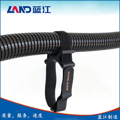 蓝江协作机器人管线包魔术贴管夹