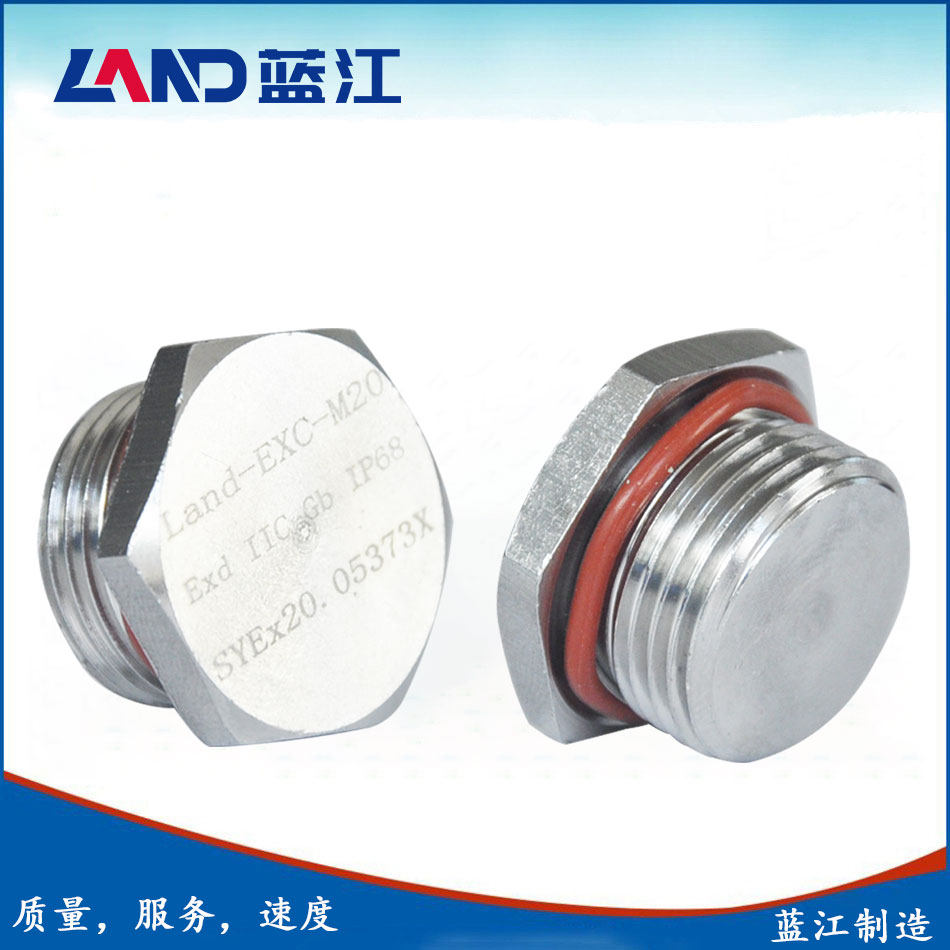 蓝江 M牙六角不锈钢闷盖304金属堵头NPT塞头闷头IP68防水螺纹塞头,五金/工具,电工电器成套设备,淘宝优惠券,粉丝福利购,淘宝优惠卷