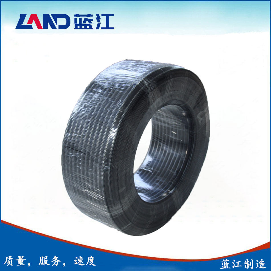 蓝江 PP聚丙烯塑料波纹管V0阻燃防火尼龙软管工业布线套管可开口
