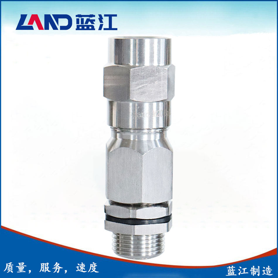 蓝江 接管式铠装填料函304内外丝不锈钢内外丝铠装接头金属葛兰头,五金/工具,防爆电气,淘宝优惠券,粉丝福利购,淘宝优惠卷