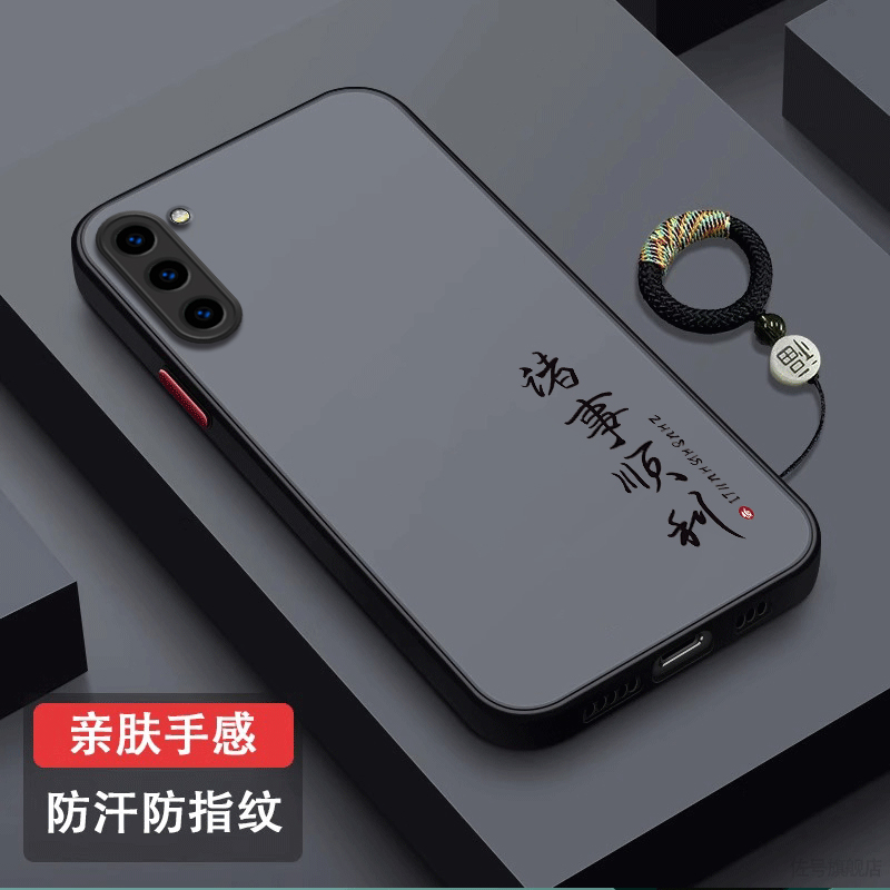 诸事顺利适用三星s22手机壳s22+肤感微磨砂galaxy保护套镜头全包Samsung防摔s22ultra创意个性男女指环外壳潮