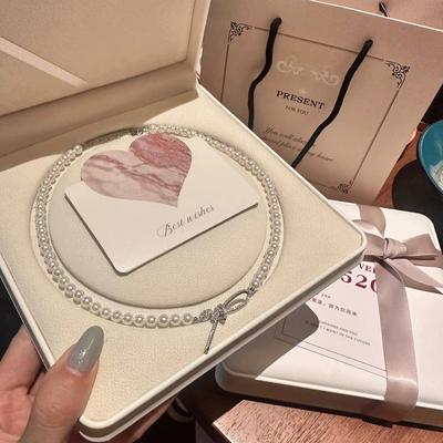 生日礼物女生送闺蜜高档实用精致高级感结婚伴娘伴手礼盒轻奢项链