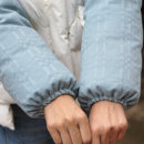 手套手臂护袖 男女通用夏秋冬季 头 套加肥加大长短款 纯全棉布袖