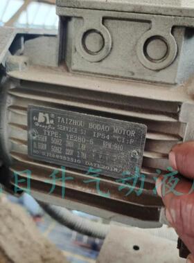 Hongjie弘捷电机TAIZHOU BODAO MOTOR YE280-6 0.55KW