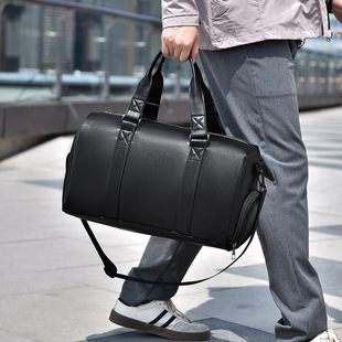 新款大容量商务通勤手提包韩版休闲耐磨旅行包时尚潮流单肩运动包