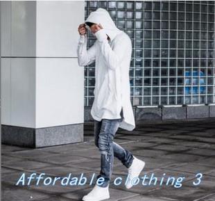shirts for men hoodies 男 white shirt coat men 多拉链卫衣男