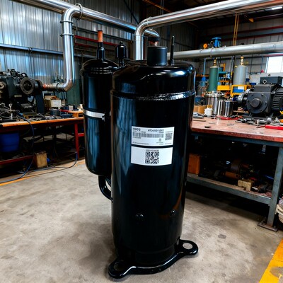 美的变频空调压缩机ATQ420D1UMU 原装家用空调压缩机 HYZL品牌
