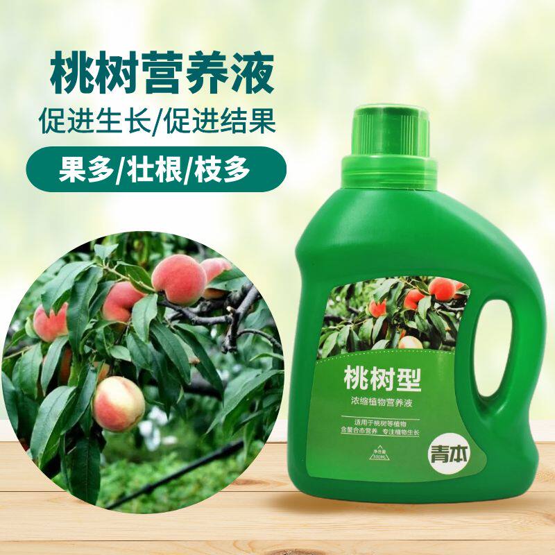 桃树肥料营养液专用肥蜜桃黄桃肥料有机复合肥油桃开花结果通用