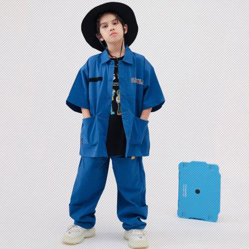 儿童街舞潮服嘻哈演出童装
