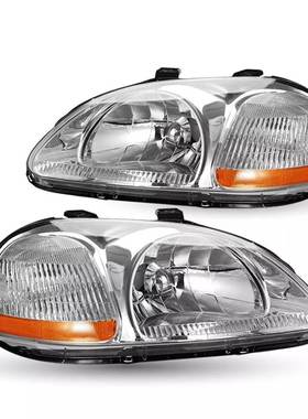 适用于本田思域CIVIC19961998美标车灯汽车头灯