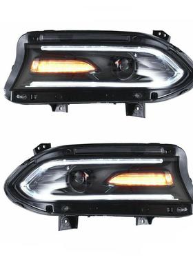 适用于道奇Charger2015-2022款HID大灯68214398AA68214399AA