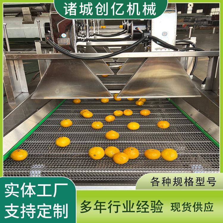 水果清洗风干生产线 橘子打蜡风干设备 蜜桔除水风干流水线