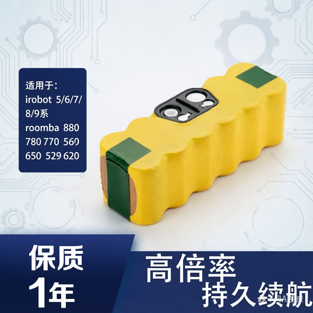 配iRobot扫地机器人电池Roomba880 780 770 800 650 529 620配件