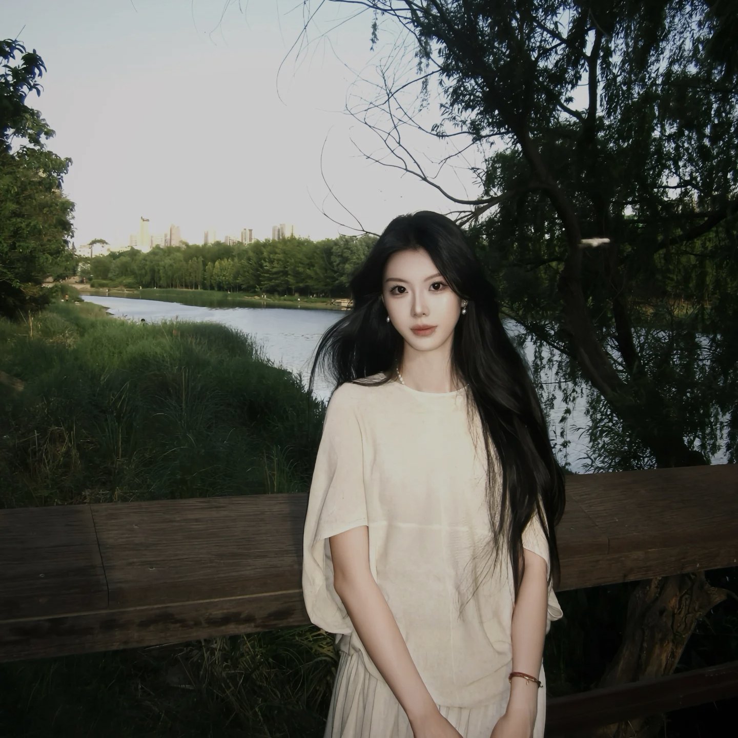 2025新款韩系chic穿搭富家千金高级感套装轻奢气质连衣裙子女夏季