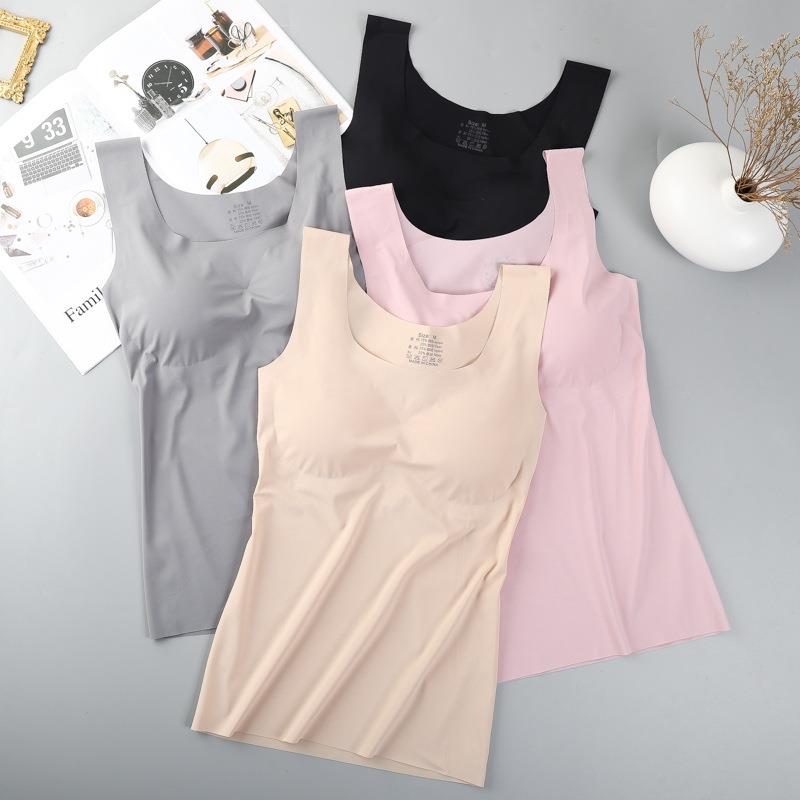 一片式冰丝无痕钢圈聚拢睡