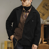 新款 外套宽松轻熟美式 休闲西装 2025秋季 通勤便服英式 黑色春秋夹克