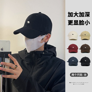 大头围帽子男款鸭舌帽男士显脸小遮阳春夏季加深棒球帽男潮防晒帽