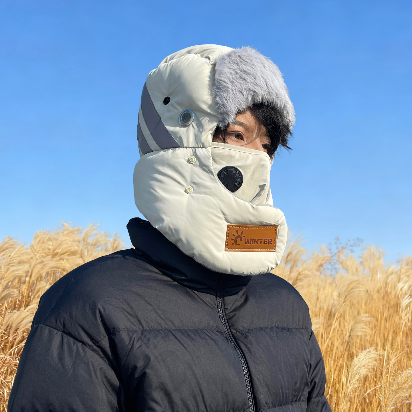 雷锋帽男士冬季保暖防寒帽子男冷帽加绒加厚护耳防风骑行东北棉帽,服饰配件/皮带/帽子/围巾,帽子,淘宝优惠券,粉丝福利购,淘宝优惠卷