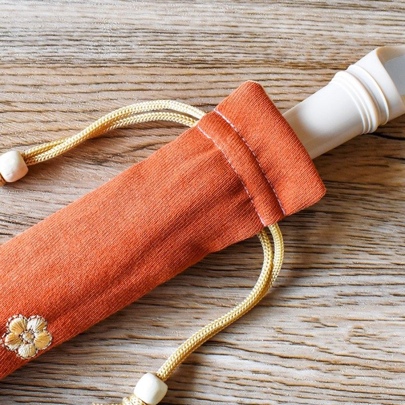 竖笛收纳袋双层学生竖笛包中音8孔竖笛收纳袋便携儿童竖笛保护套