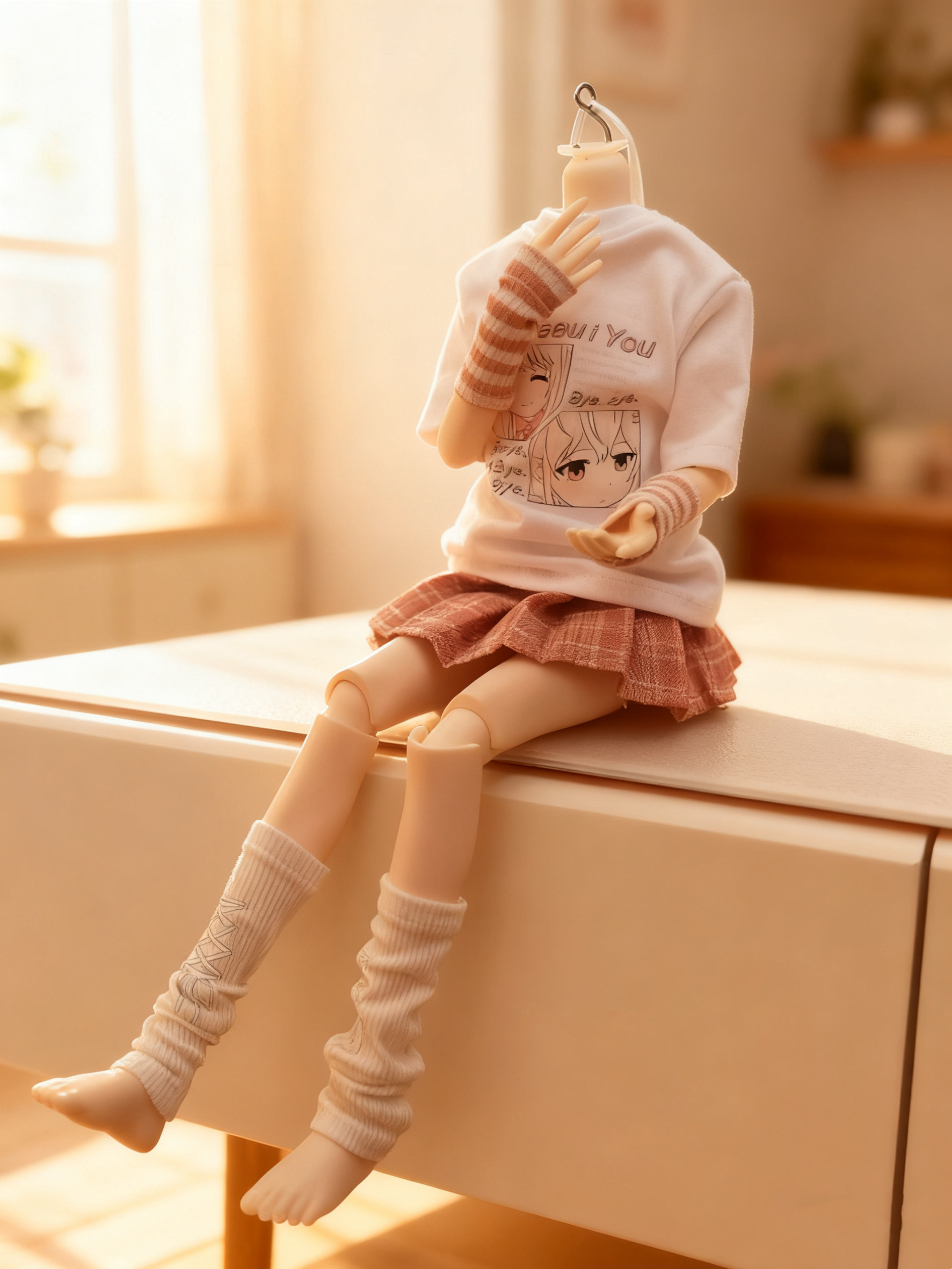 「软糖甜心」bjd四分娃衣bjd四分动漫T恤套装bjd四分亚娃衣六分