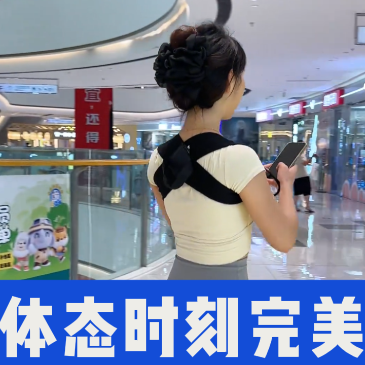 【驼背矫正带开肩矫姿带】体态矫正器防驼矫背带成人健身直背神器