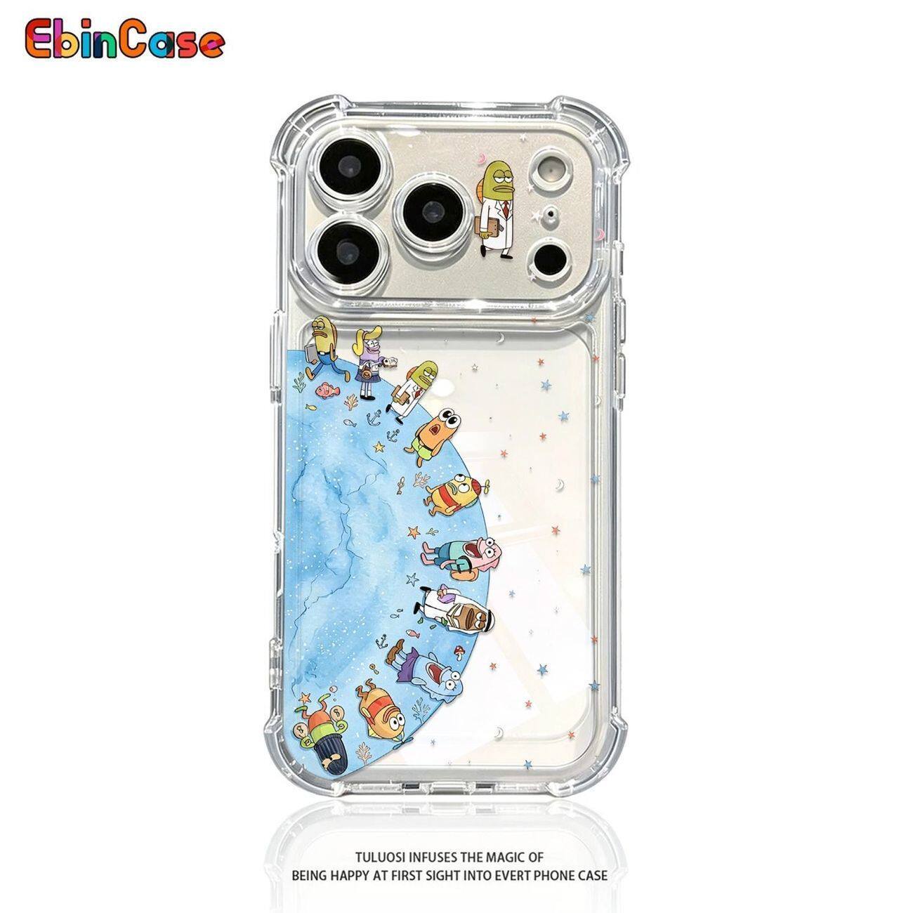 环球小丑鱼适用苹果18气囊手机壳iPhone17小米18PROMAX透明VIVOX500华为MATE80卡通OPPORENO16情侣女NOVA16SE