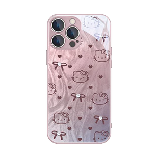 羽纱可爱猫适用vivox100s手机壳y200i新款y100钢化玻璃s19/s18/s17t卡通y78t情侣y35高级s16超火iQOOneo9spro