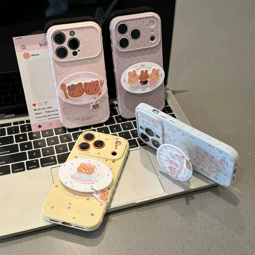 秒变17大视窗餐盘支架适用苹果17手机壳iPhone16/15promax新款14Plus侧边爱心13/12保护套11promax防摔ip17女