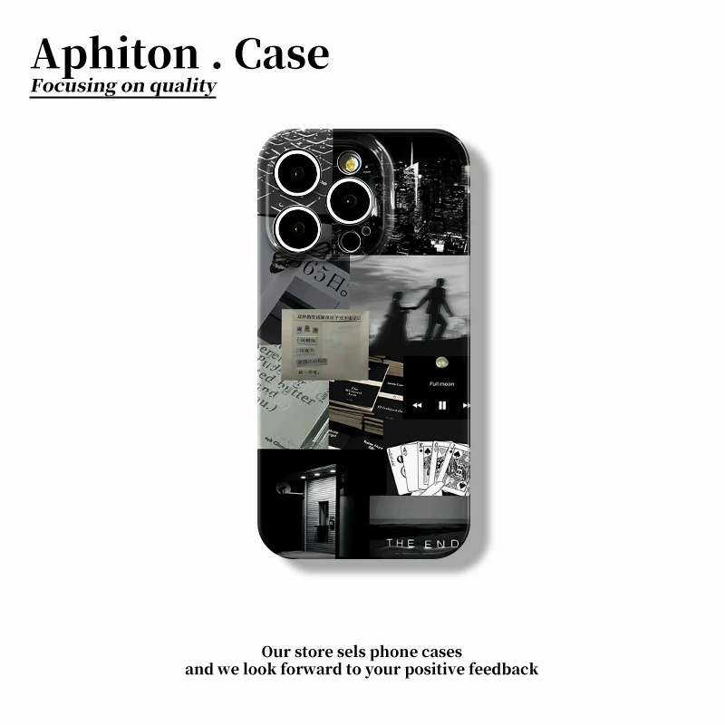 艺术生活碎片适用苹果16手机壳