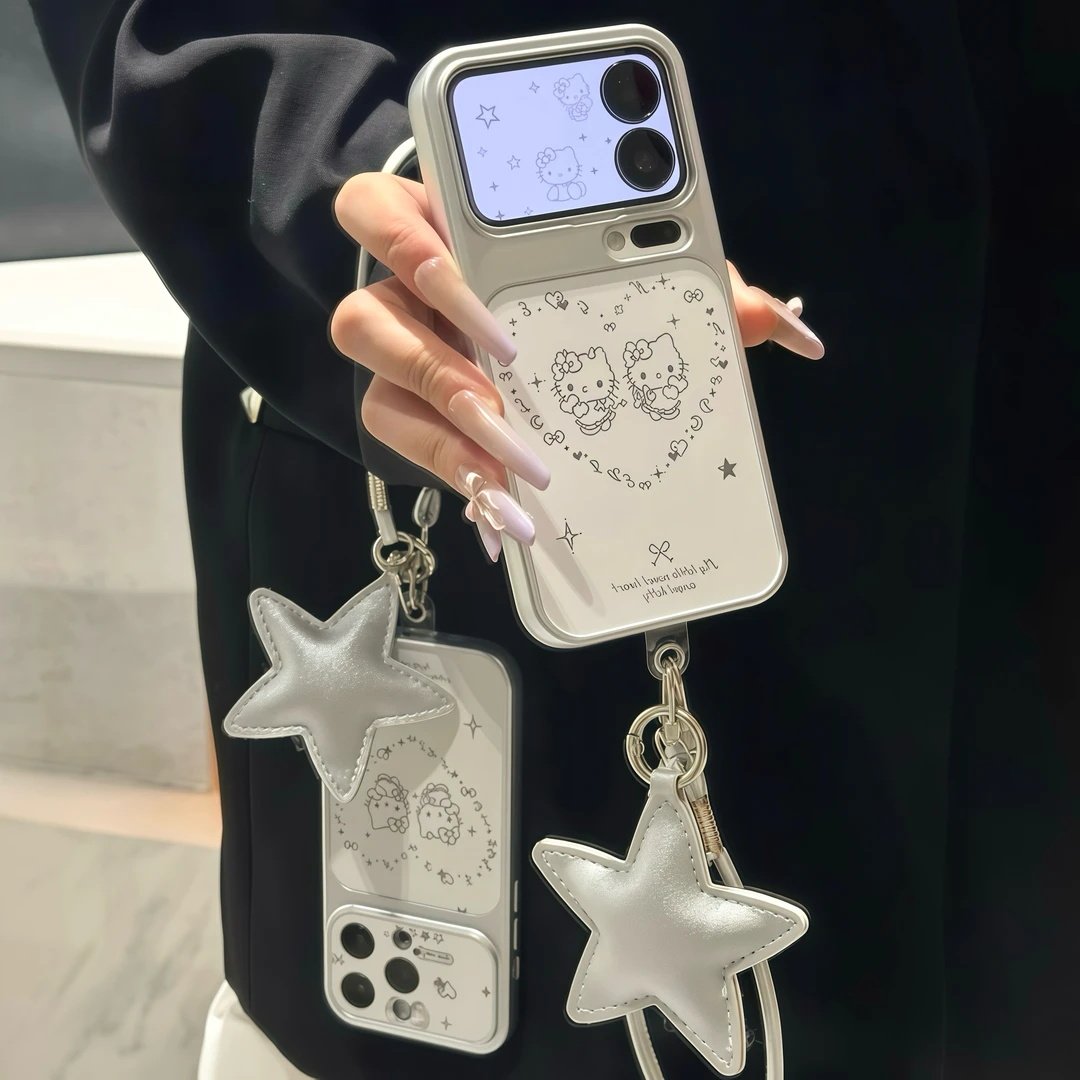 爱心星星猫咪适用多型号手机壳
