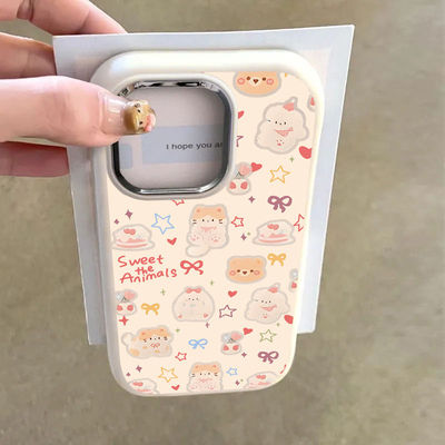 蛋糕甜品猫咪适用华为手机壳