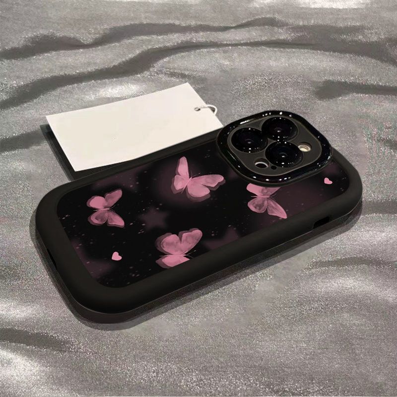 晕染蝴蝶适用荣耀100手机壳
