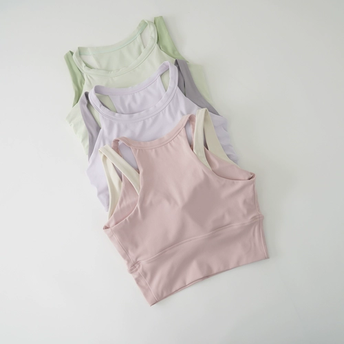 Комплект, спортивный бюстгальтер, бретели, бюстгалтер для спортзала, одежда для йоги, надевается на плечо, по фигуре