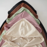 Спортивная толстовка с капюшоном для отдыха для спортзала, эластичный осенний лонгслив с молнией, в обтяжку, для бега