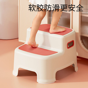 洗漱台踩凳加高防滑防摔儿童踩脚凳宝宝卫生间刷牙洗手台阶阶梯垫