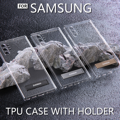 新款透明软壳适用于三星Galaxy Note10Plus 保护壳Note10 TPU Note 20Ultra防摔 Note10 支架 Note20 简约