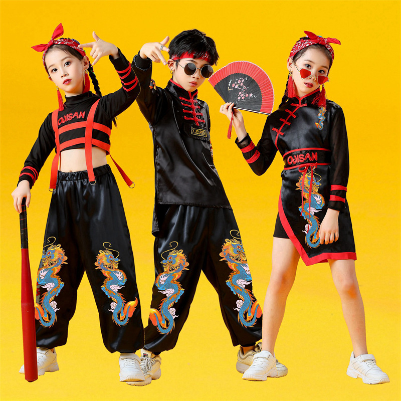 国潮中国风街舞走秀爵士舞表演