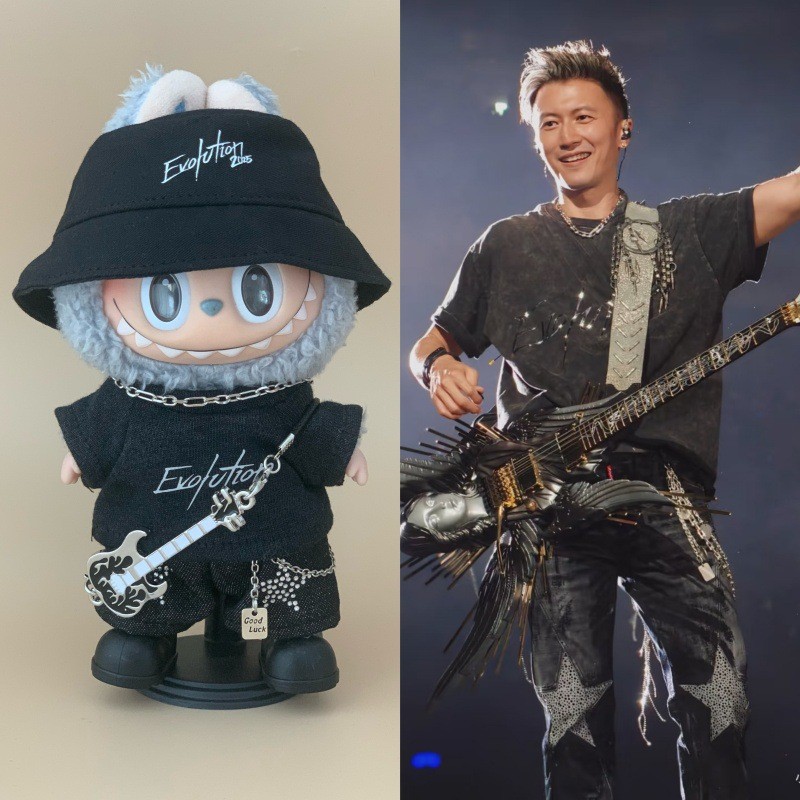 17cm拉布布娃衣谢霆锋同款T恤