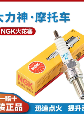 适用大力神H2摩托车F7小霸王F8街霸二代N19 UR太子200 400火花塞